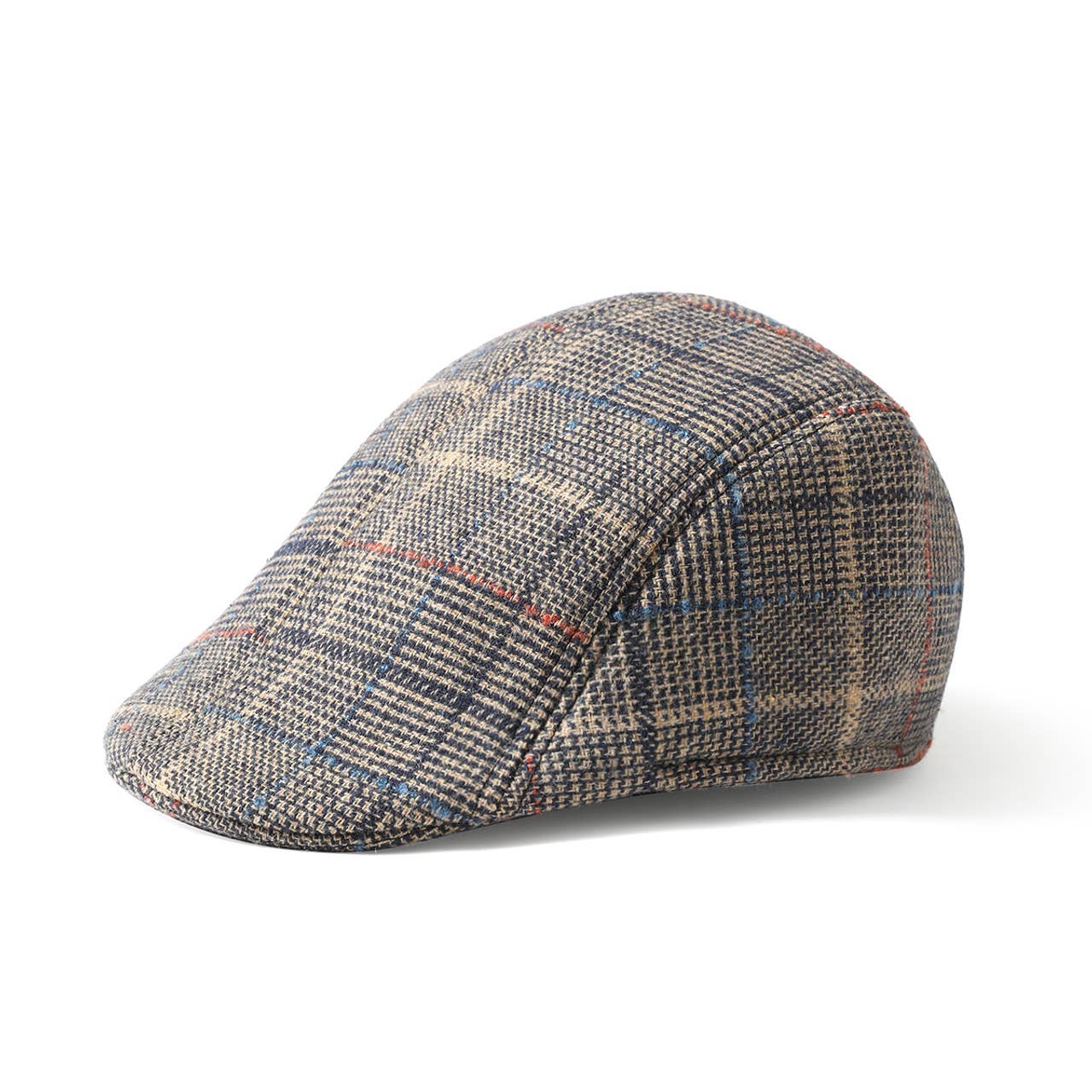 Selini New York - Wholesale Newsboy/Schoolboy Hat - Men's - Men's Fall/Winter Checker Ivy Hat0