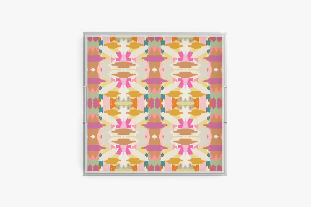 Clairebella Personalized Gifts & Pillows - Wholesale Decorative Tray - Mila Acrylic Tray | Acrylic Tray | Dinner Table Trays9