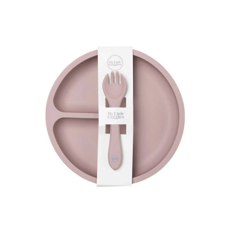 My Little Giggles - Wholesale Dinnerware Set - Kids & Baby - My Little Plate & Fork Set1
