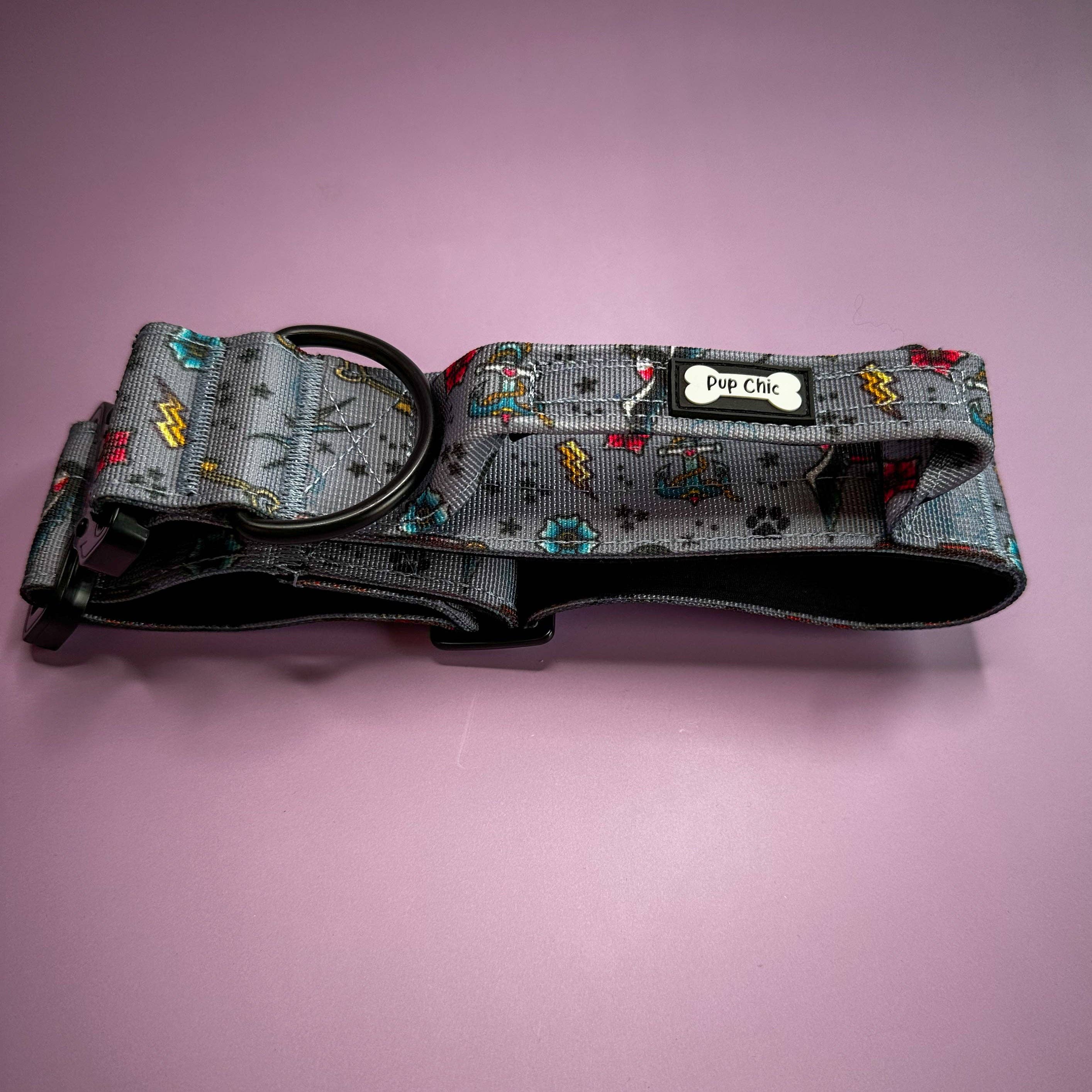 Pup Chic Boutique - Wholesale Pet Collar - Dog - Artful Dogster Tuff Stuff dog collar - tactical dog collar with handle4