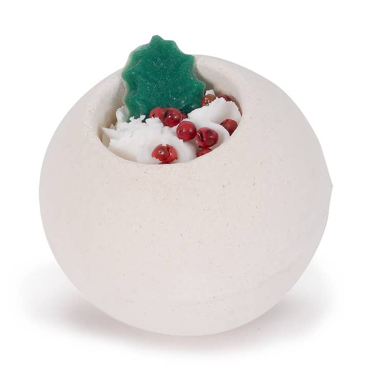 Happy Holly Day Whole Ball Fizzers pour la vente par Bath Bubble & Beyond