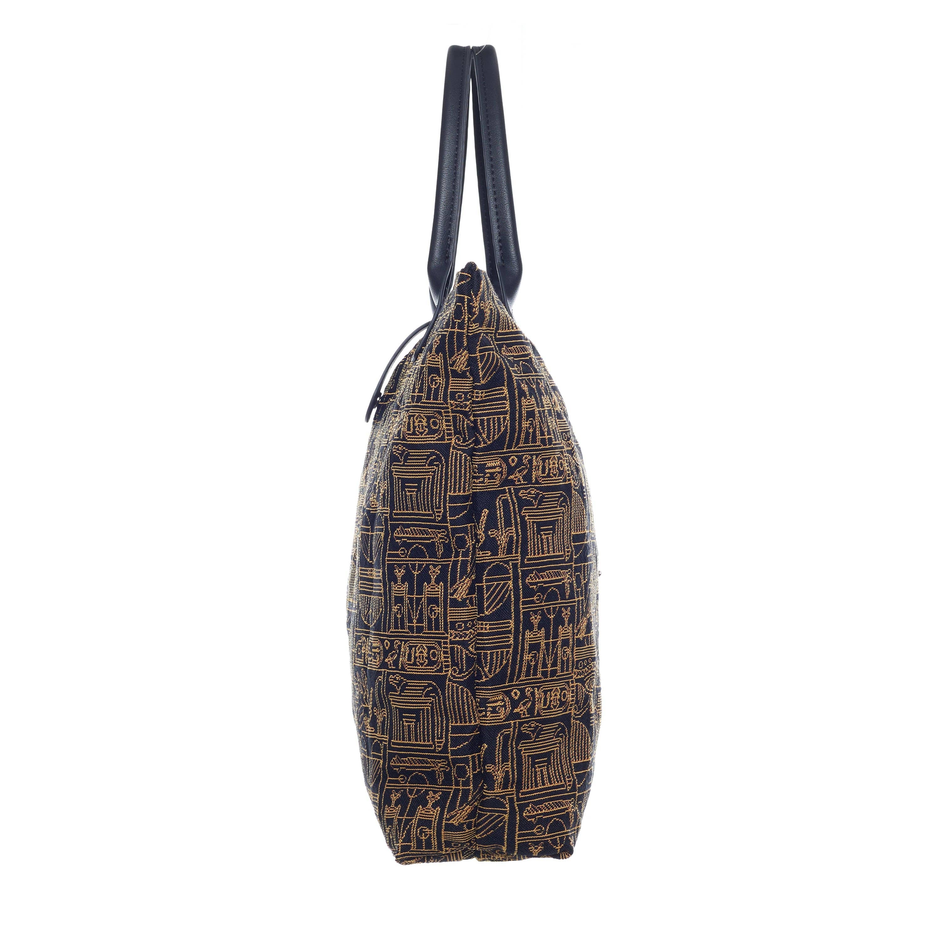 Signare Tapestry - Wholesale Grocery/Shopping Bag - The British Museum Egyptian - Folding Bag2