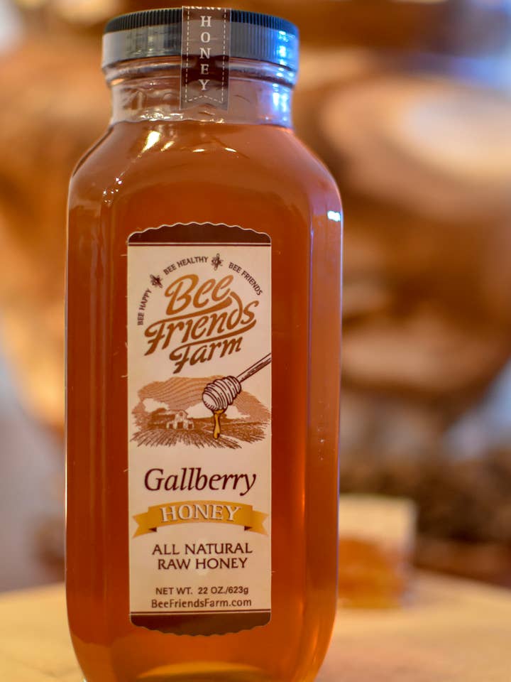 Gallberry Honey for wholesale by Bee Friends Farm