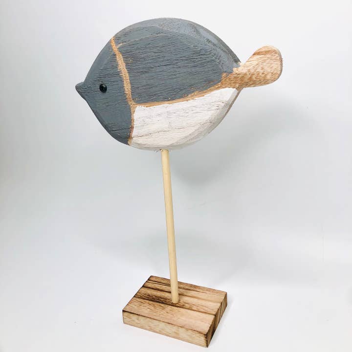 EcoFreax - Wholesale Sculpture - SALE Wooden Fish Sculpture Nautical Decoration 5