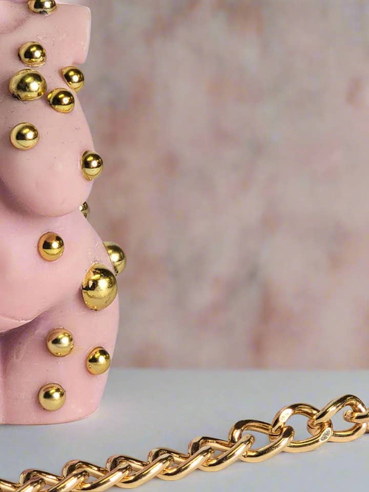 Pink Pearly Pop - Luna Candle for wholesale by Elaqor