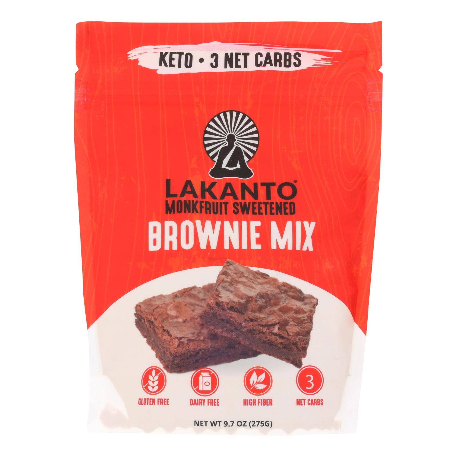 Ware Spark - Wholesale Brownie Mix - Lakanto - Monkfruit Sweetened Brownie Mix - Case Of 8- 9.7 Oz.0