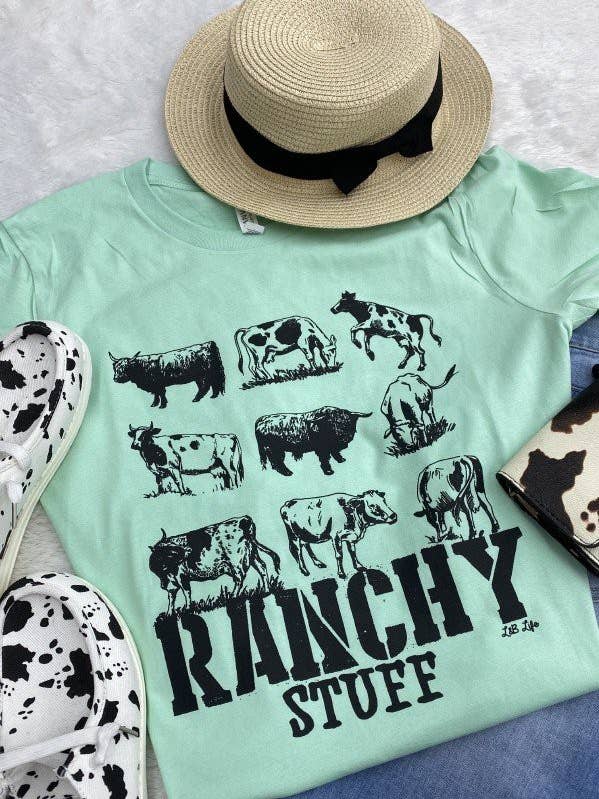 BC Ranch Rules Graphic Tshirt for wholesale by L&B Life