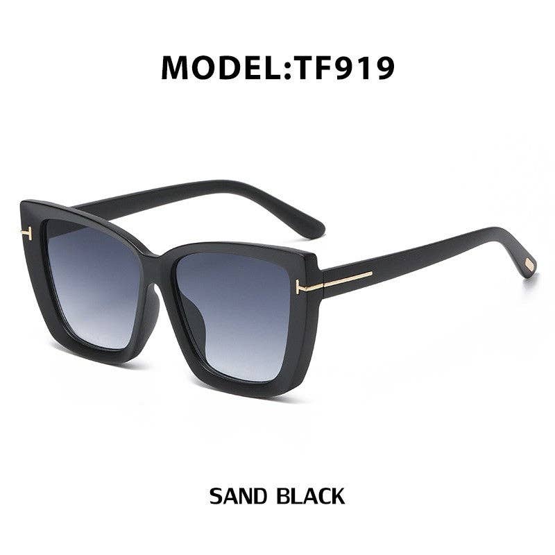 UZ Wholesale Store – Óculos de sol - Mulher por atacado – Óculos de sol Fashion Cat Eye Para Mulher Com Proteção UV0