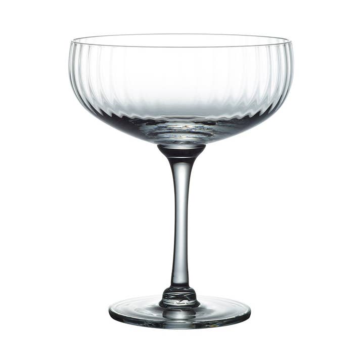 The Vintage List – Großhandel Cocktail-/Schnapsglas – Kristall-Cocktailgläser mit Rippendesign0