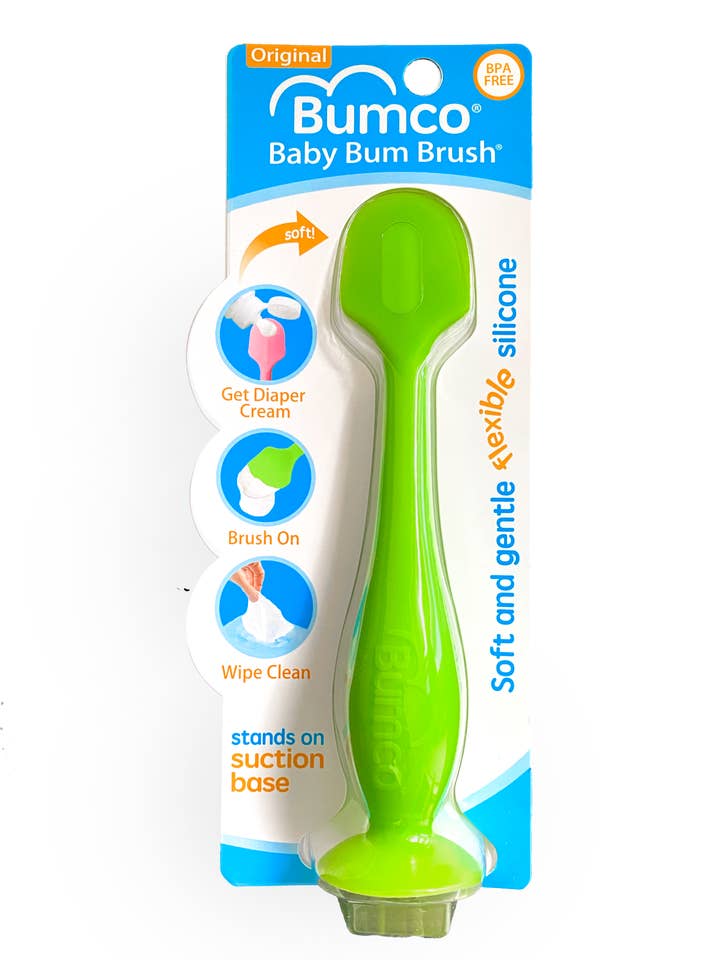 Bumco Baby Bum Brush - Green for wholesale by Bumco