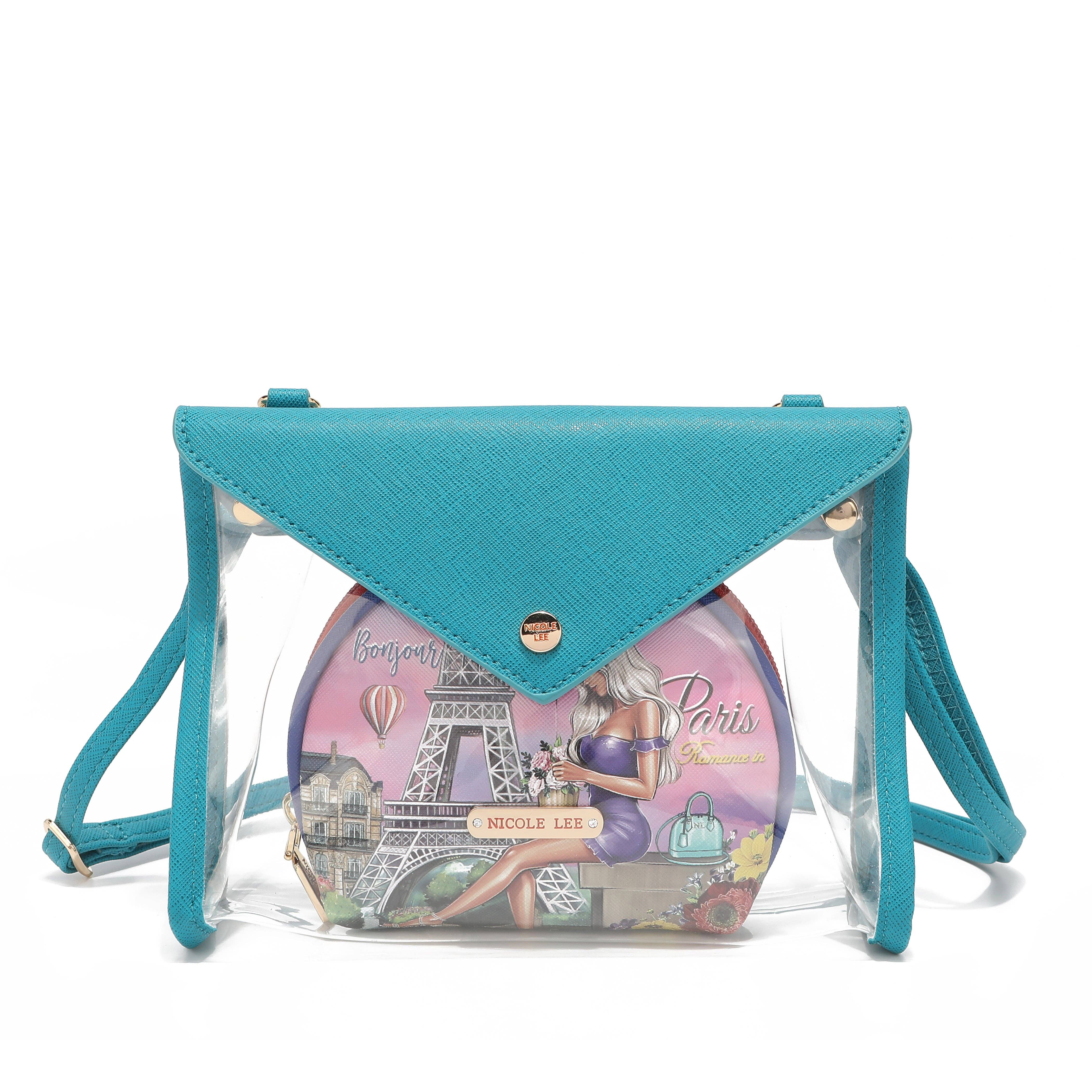 Nicole Lee - Wholesale Crossbody Bag - Women's - BANDOLERA DE 2 PIEZAS PARA COSMÉTICOS11