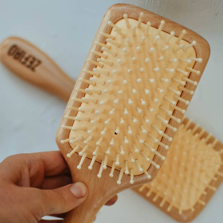 Zefiro - Wholesale Hair Brush/Comb - Bamboo ball tip pin hairbrush0
