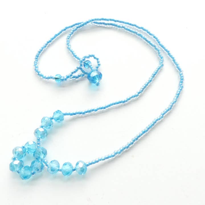 DIAMANTI DESIGNS - Wholesale Beaded/Pearl Necklace - Small Crystal Circle Necklace2