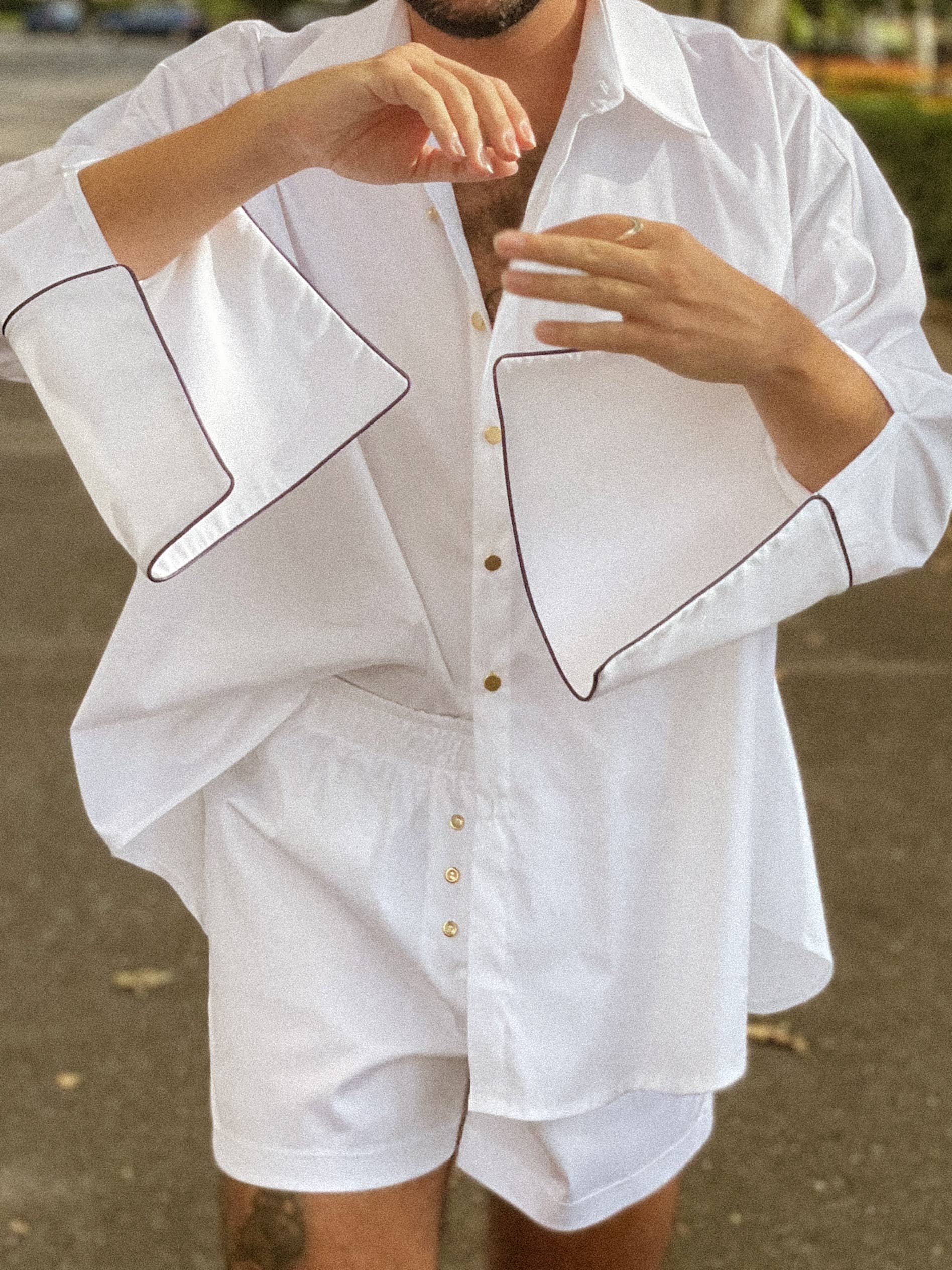 NUMERO 8 SPAIN - Wholesale Button Down Shirt - Unisex - The Recycled Poplin Shirt