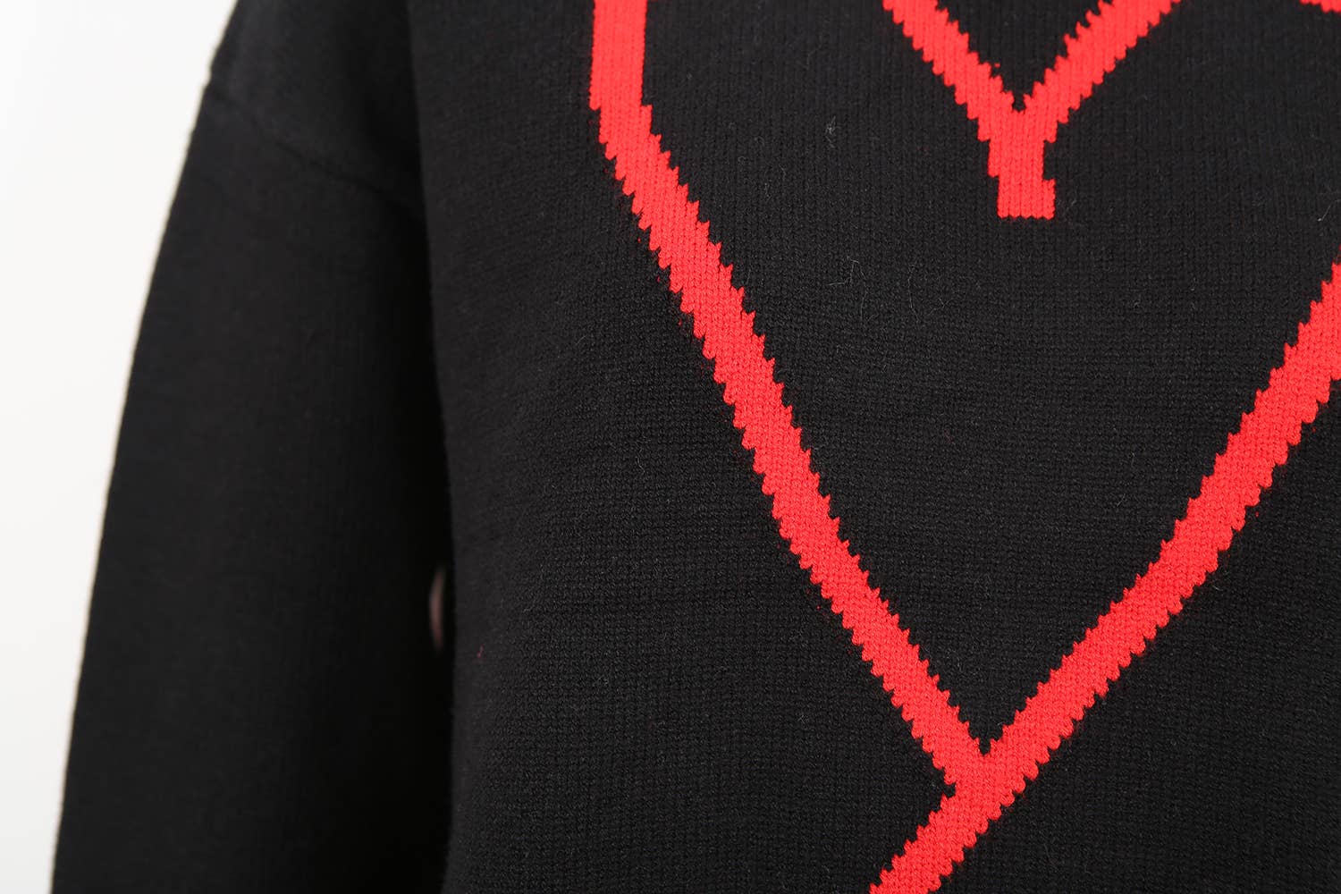 Hope & Sunshine - Wholesale Knit Sweater - Women's - Valentine's Heart Pullover Sweater21