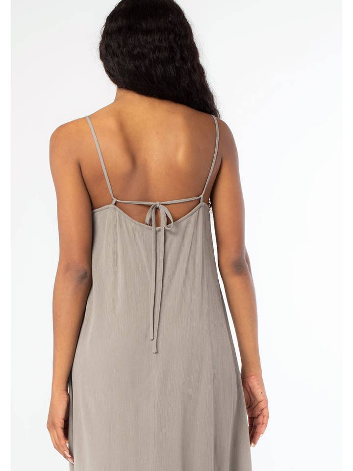 Lovestitch - Wholesale Dress - Women's - Bohemian High Slit Spaghetti Strap Maxi Dress8