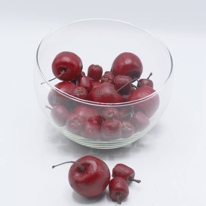 Sac de pommes artificielles rouges mates pour la vente par Fioretto Renato S.r.l.