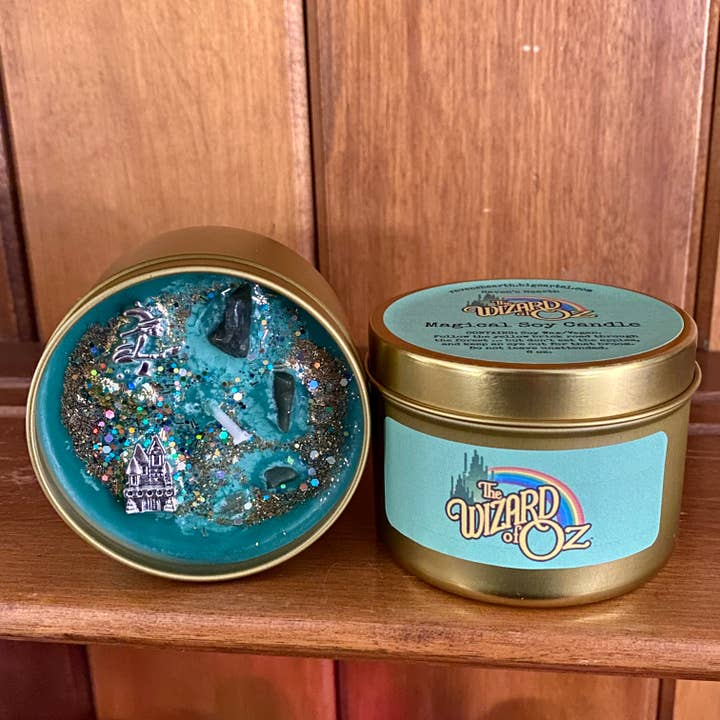 Raven’s Hearth - Wholesale Travel Candles - Wizard of Oz Candle | Haunted Forest Scent | Vegan3