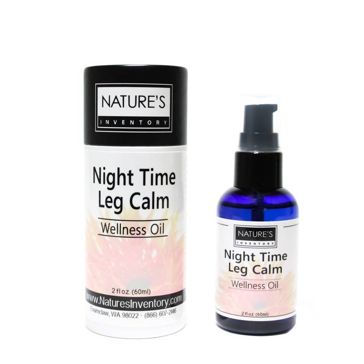 Nature's Inventory - Wholesale Bath/Body Oil - For Restless Legs - Night Time Leg Calm Wellness Oil1