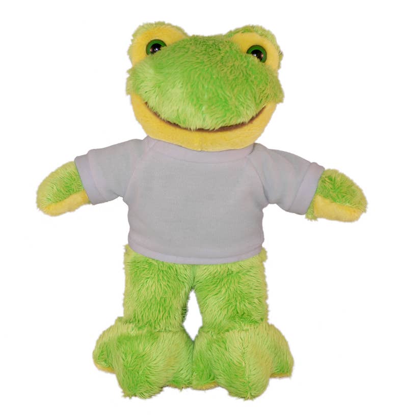 Plushland – Engroshandel Plyslegetøj - Børn og baby – Plush Frog sækkestol dyr 8“11