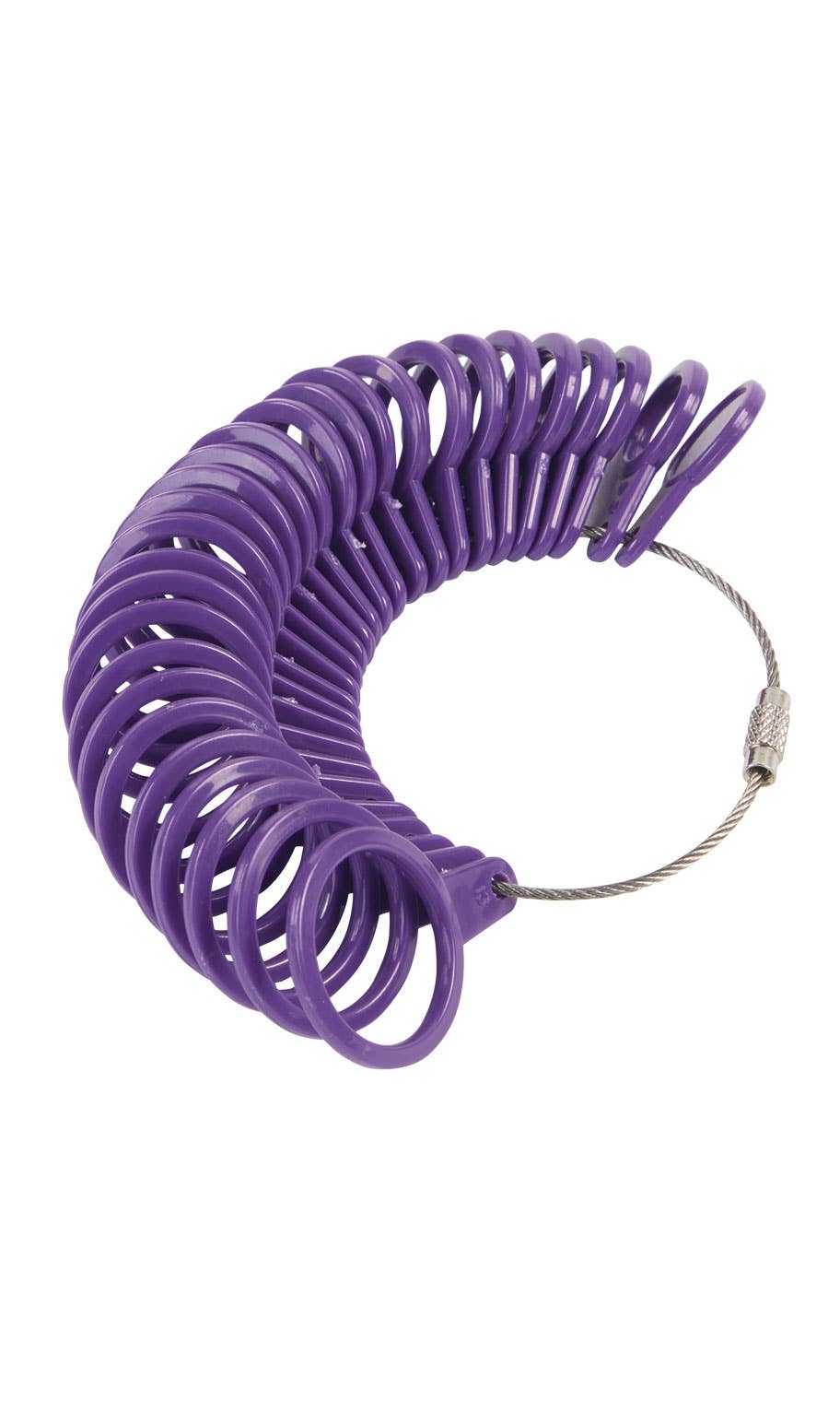 Store Supply Warehouse - Wholesale Jewelry Stand & Display - Finger Size Measuring Rings - Sizes 1" - 13"