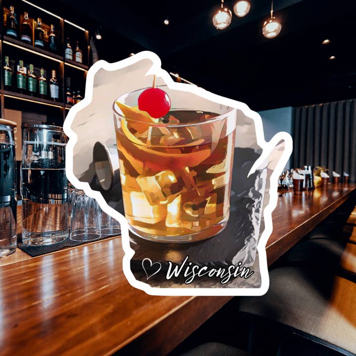 Wilderness Adventures - Wholesale Sticker - 3.95WI Old Fashion Sticker