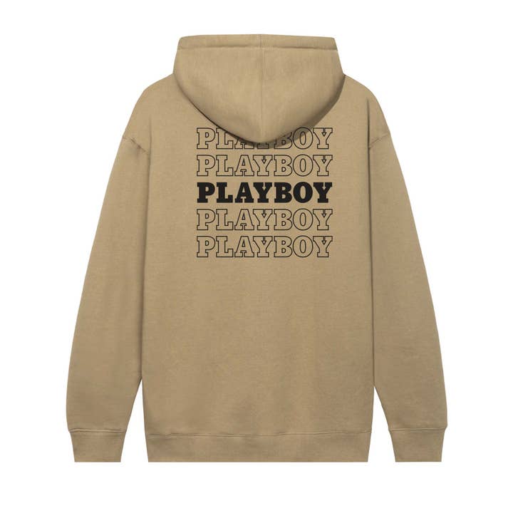 Repeating Masthead Hoodie for wholesale by PLAYBOY