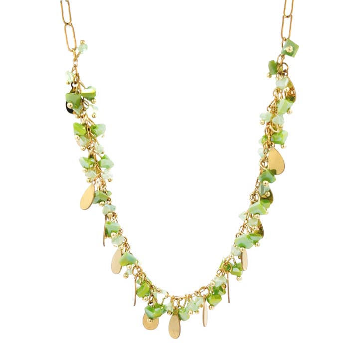 AMORINO SRL - Wholesale Beaded/Pearl Necklace - Crystal Necklace - YNK231264F120