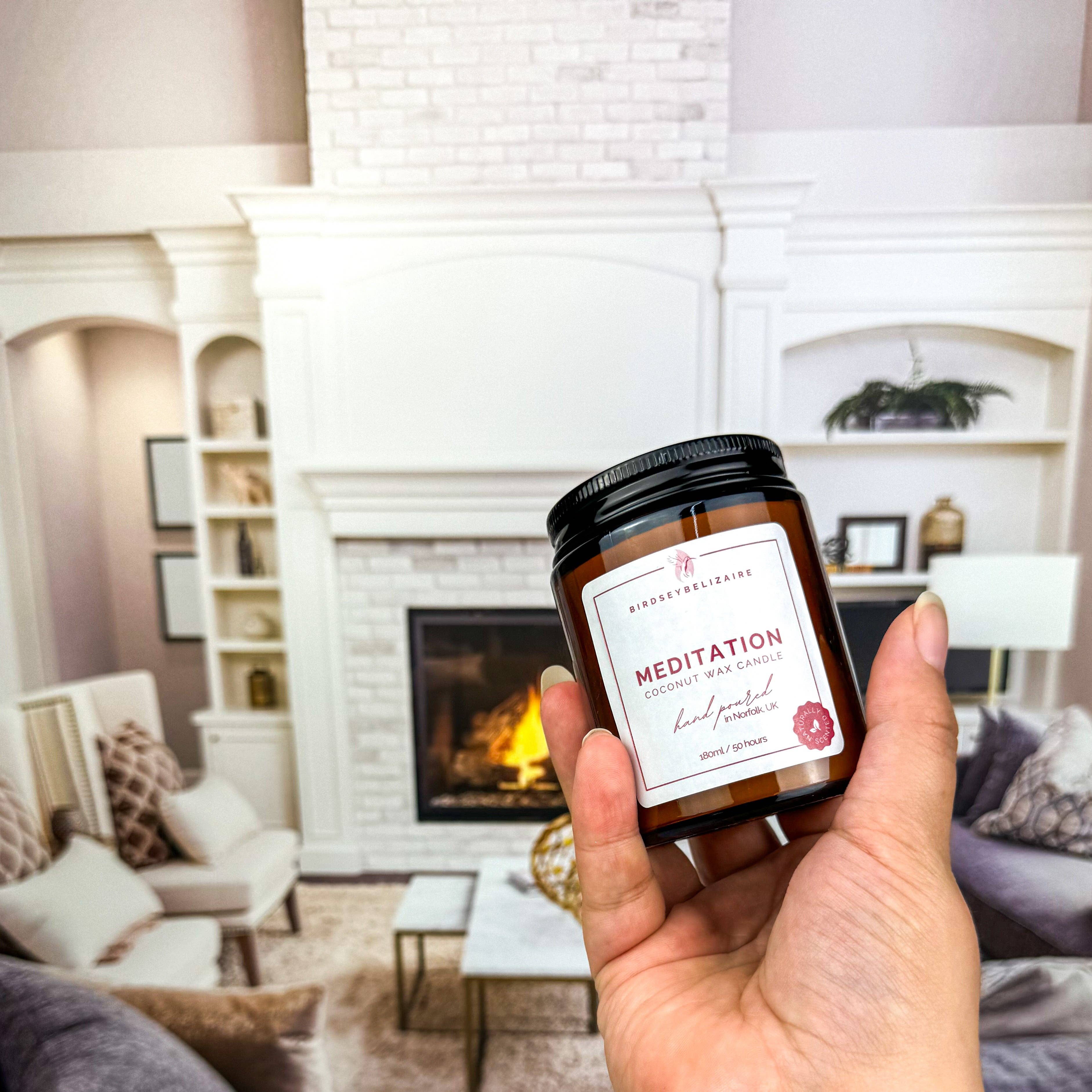 BirdseyBelizaire - Wholesale Jar/Filled Candle - Meditation - Naturally Scented Candle4