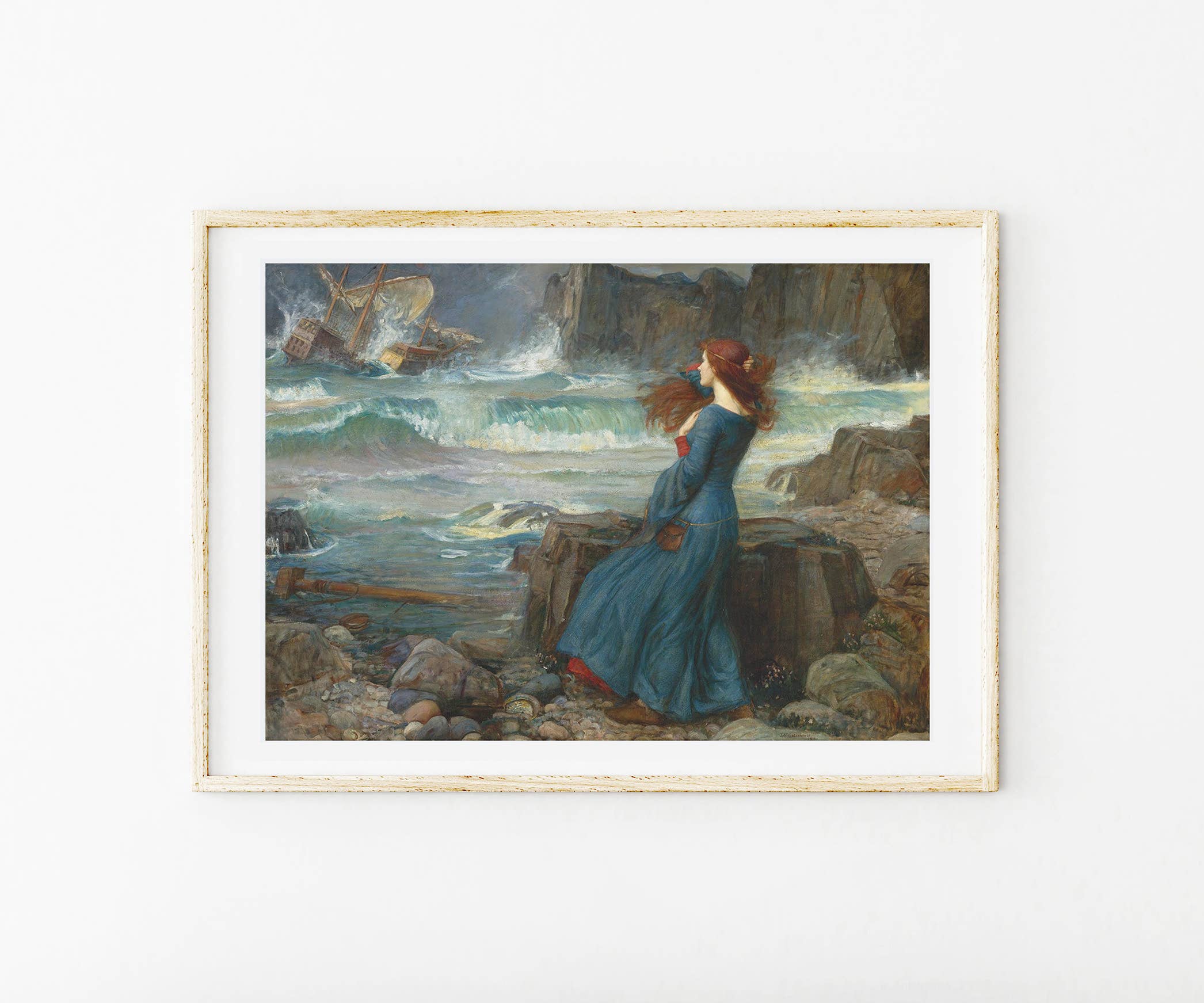 Go To Design - Wholesale Art Print - Fine art print Miranda the Tempest unframed wall art2
