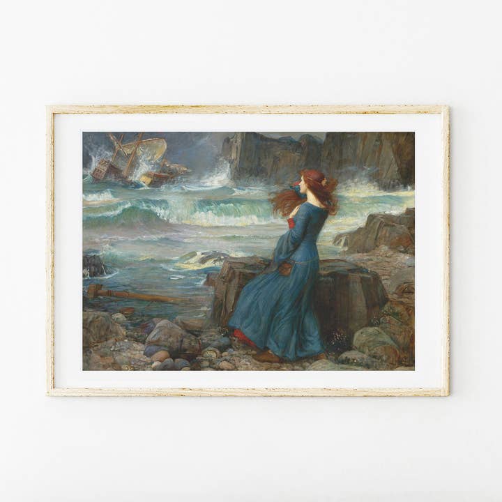 Go To Design - Wholesale Art Print - Fine art print Miranda the Tempest unframed wall art2