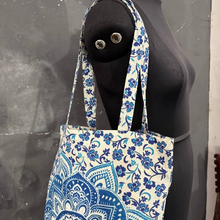GYPSY STUDIO - Wholesale Tote bag – Women's - Eco-Friendly Mandala Print Cotton Bag shopping bag 1