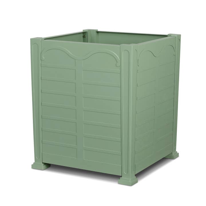 Bay Lake Garden Planter, Large, Palm Island Green for wholesale by Park Hill Collection