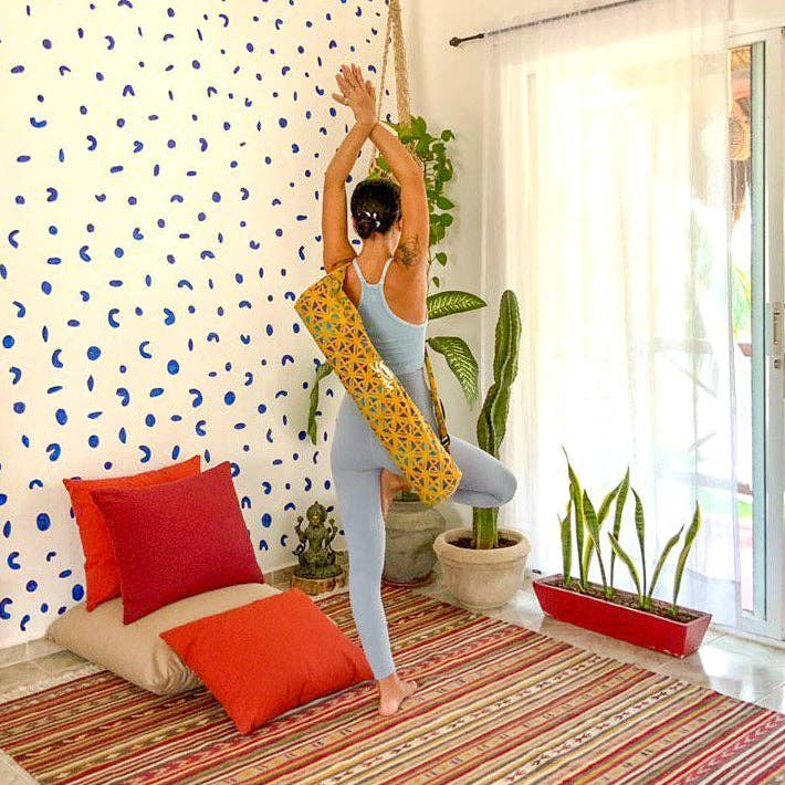 BATIK Yoga Mat Bag for wholesale by Suniela Beach