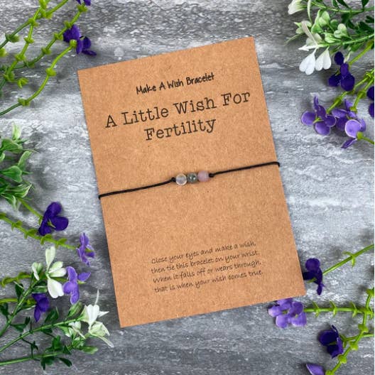 Bracelet A Little Wish For Fertility pour la vente par The Persnickety Co