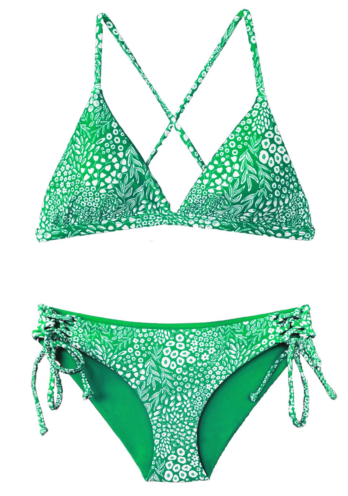 Chance Loves - Wholesale Two Piece Swimsuit - Kids - CORAL | 2-Piece Bikini | Girls 7-16 | Triangle Top | Teens15