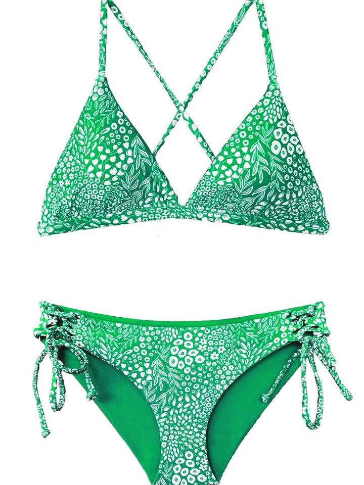 Chance Loves – Großhandel Bikini – Kinder – KORALLE | 2-teiliger Bikini | Mädchen 7-16 | Triangel-Top | Teenager15