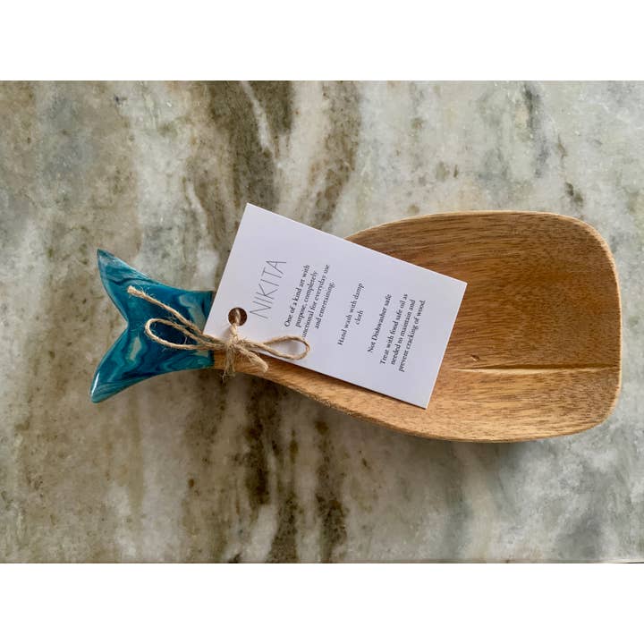 Nikita Fine Art LLC - Wholesale Spoon Rest - Herman Whale spoon holder
