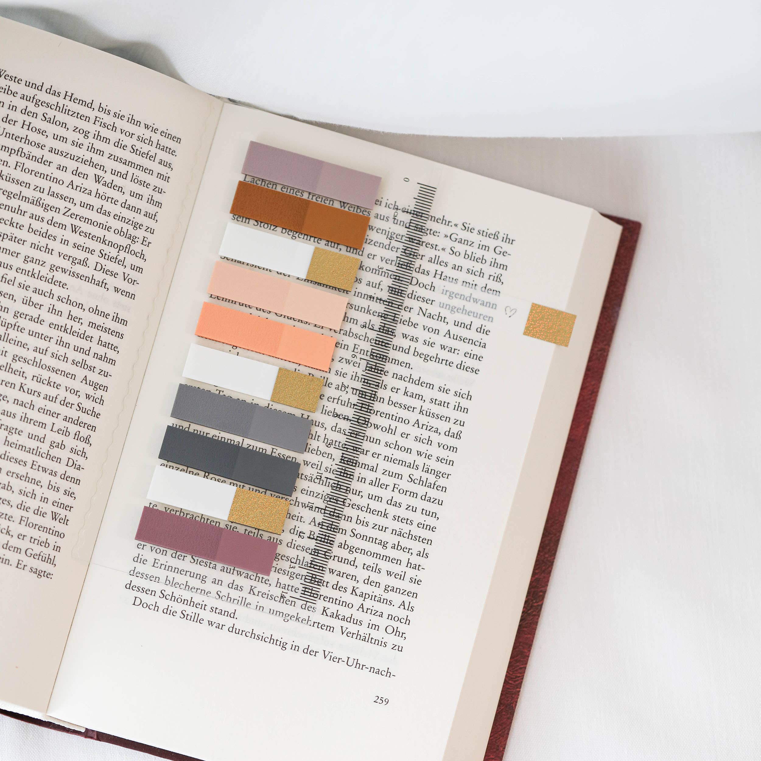 Ordinate – Großhandel Haftnotizen – Golden Autumn Glow Haftstreifen l sticky notes l Haftnotizen2