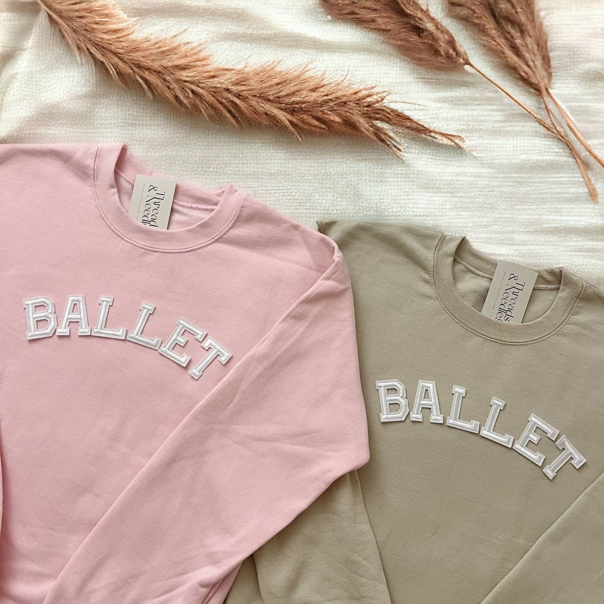 Threads And Needles, INC. - Wholesale Graphic Sweatshirt - Unisex - BALLET Sweatshirt, Ballet Studio Apparel1