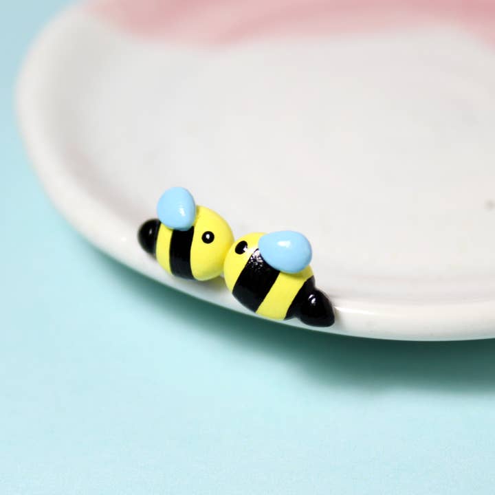 Pendientes de abeja para venta al por mayor de Mariposa Miniatures