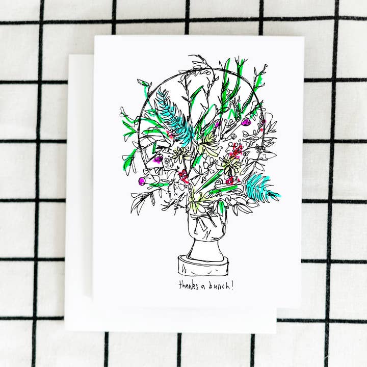 Arch Floral Art Carte pour la vente par ARTJADEN