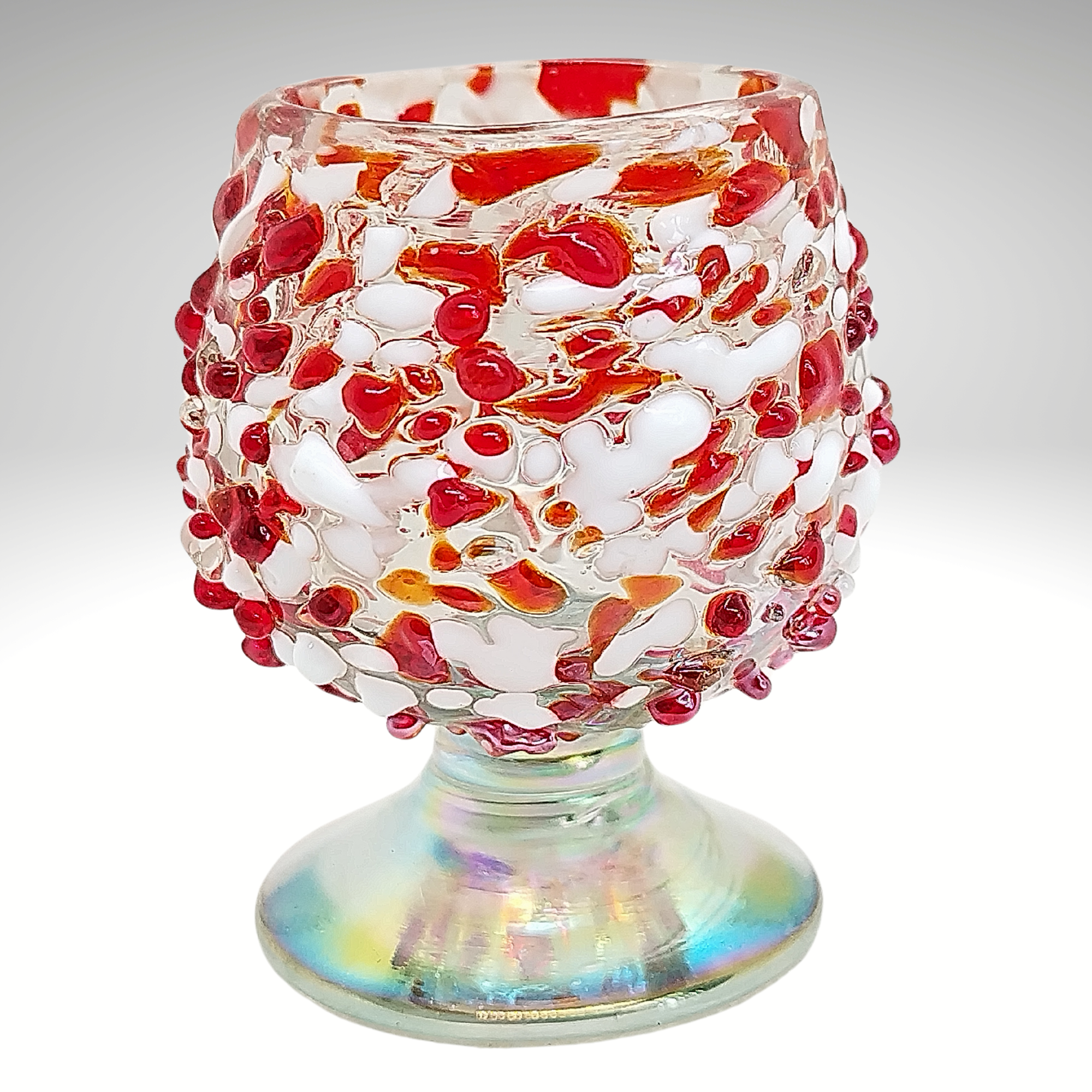 MEXTEQUIL - Wholesale Shot Glass - Hand Blown Shot Glasses Mini Copitas Set of 4- 2Oz -Christmas7