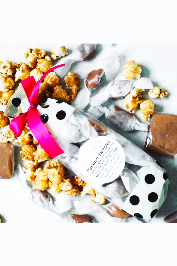 Kindred Caramels – Großhandel Karamell – Karamell-Probenehmer-Tasche, 4 oz.1