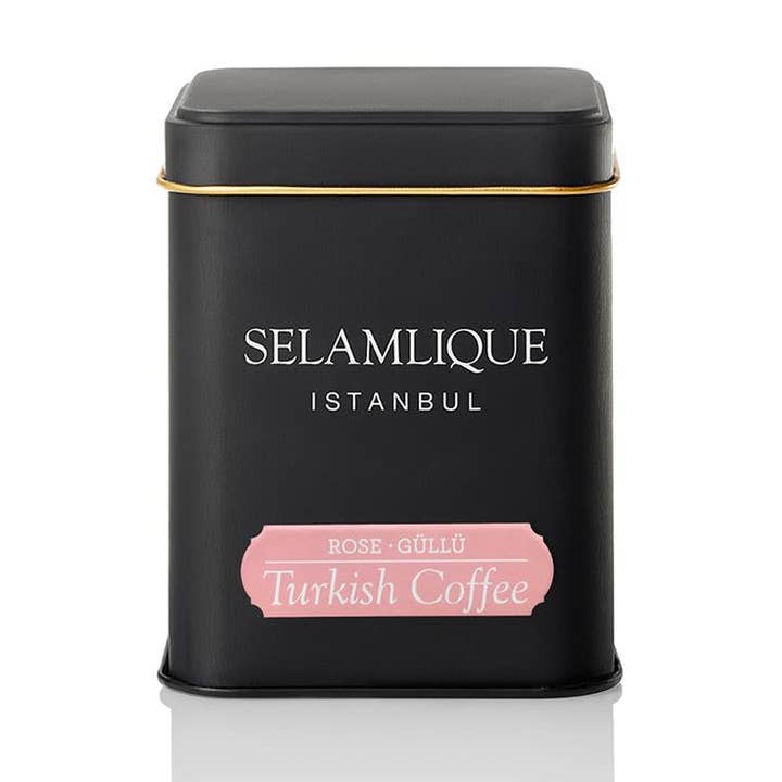Aladdin - Wholesale Ground Coffee - Selamlique Rose Turkish Coffee - Ground Turkish Coffee - 125 g / 4.4 oz0