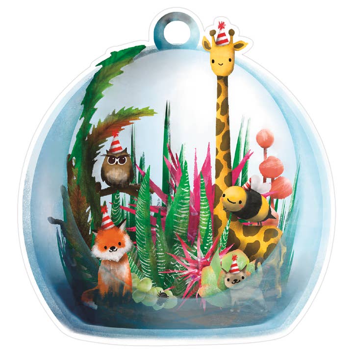 Sticker - Party Terrarium for wholesale by studio vcky