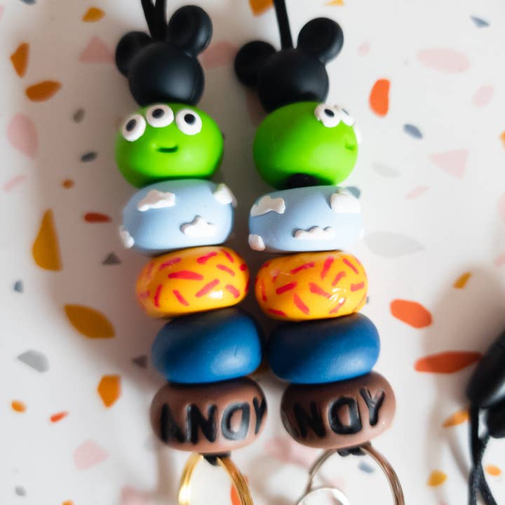 Schlüsselband „You've Got A Friend in Me“ mit Mauskopf | Teacher für den Großhandel von Knotty4Klay