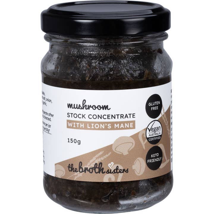 Superfood Mushroom Stock Concentrate 150g for wholesale by The Broth Sisters