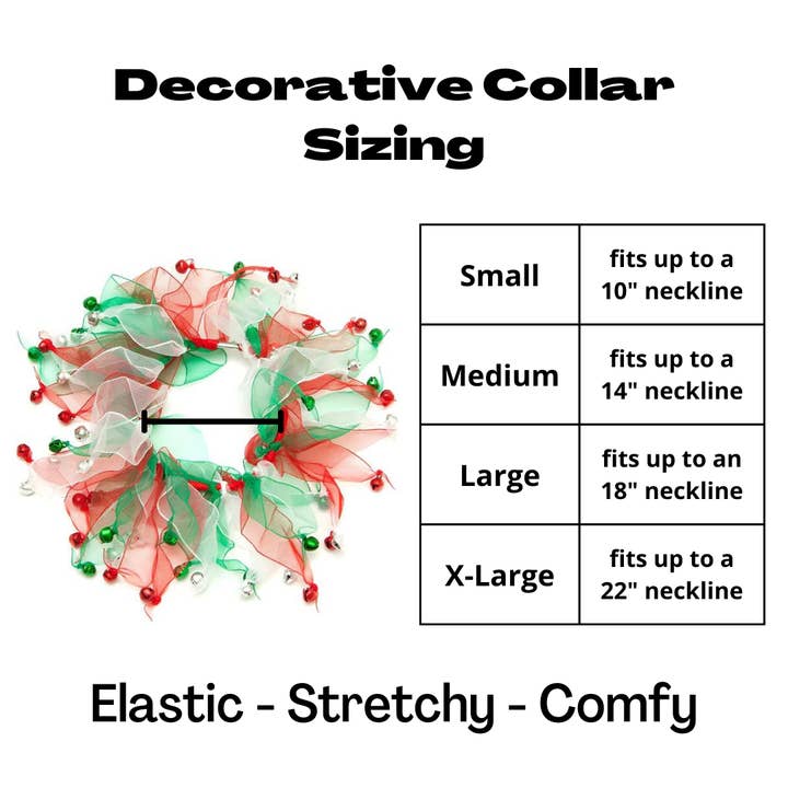 Midlee Designs - Wholesale Pet collar – Dog - Midlee Christmas Jingle Bells Decorative Dog Collar3