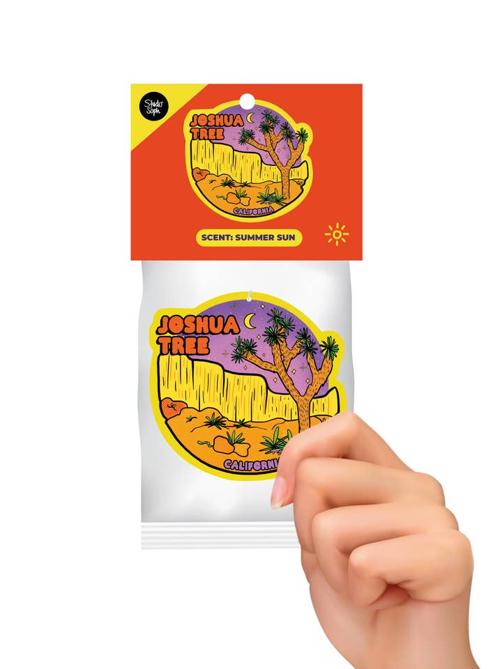 Joshua Tree Park California Air Freshener for wholesale by Studio Soph (We Pay Your Import Fees - We Ship DDP)